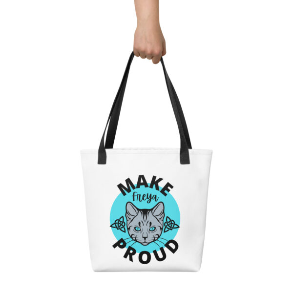 Make Freya Proud (Cat Editon) Tote bag - Image 7