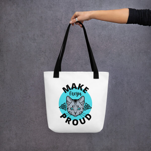 Make Freya Proud (Cat Editon) Tote bag - Image 4