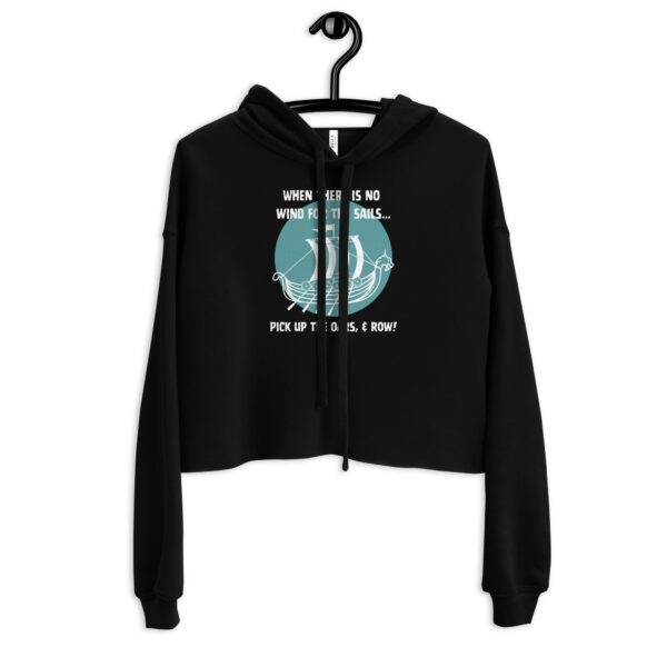 Legendary Longship Cropped Hoodie - Image 6