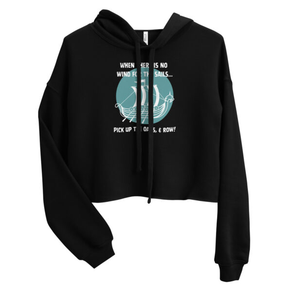 Legendary Longship Cropped Hoodie - Image 8