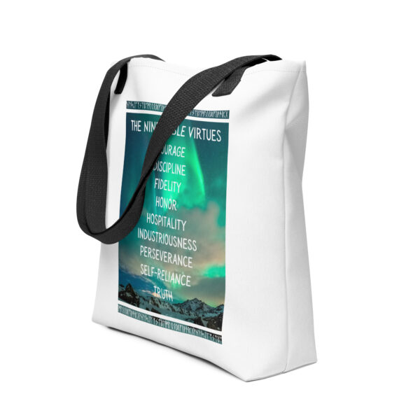 The Nine Noble Virtues Tote bag