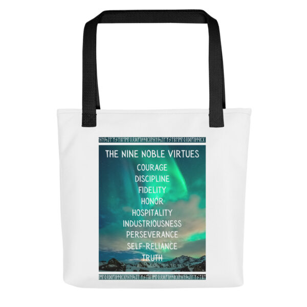 The Nine Noble Virtues Tote bag - Image 2