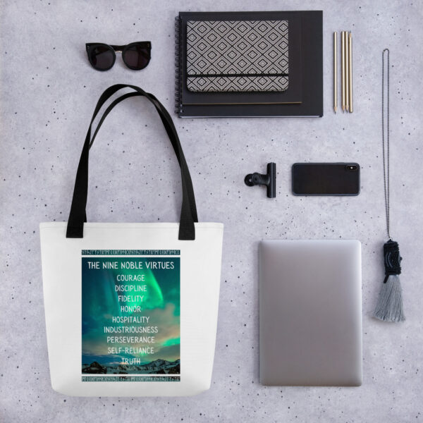 The Nine Noble Virtues Tote bag - Image 6