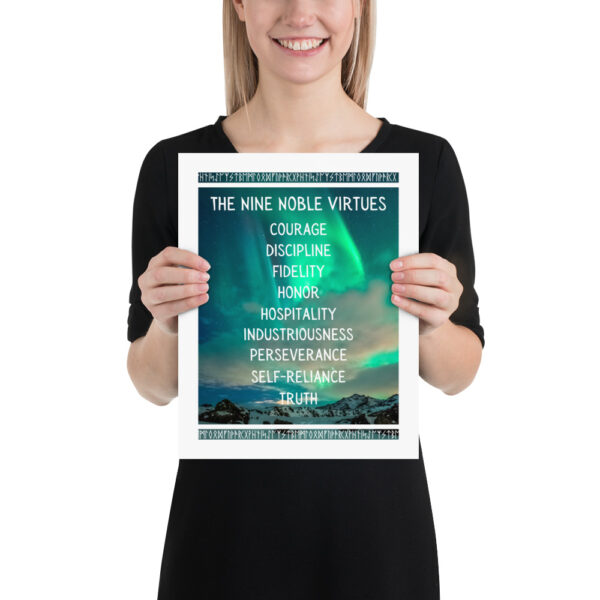 Nine Noble Virtues Poster - Image 2