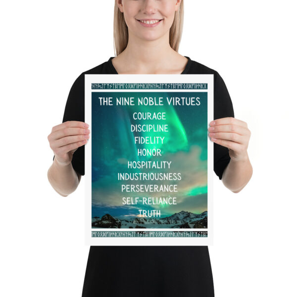 Nine Noble Virtues Poster - Image 3