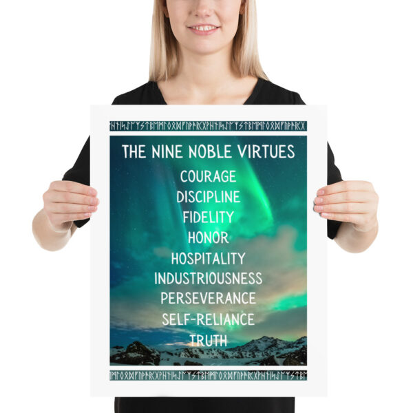 Nine Noble Virtues Poster - Image 4