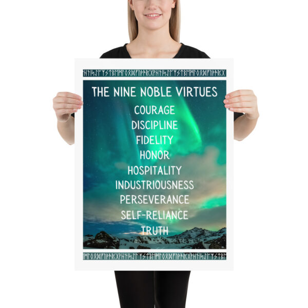 Nine Noble Virtues Poster - Image 5