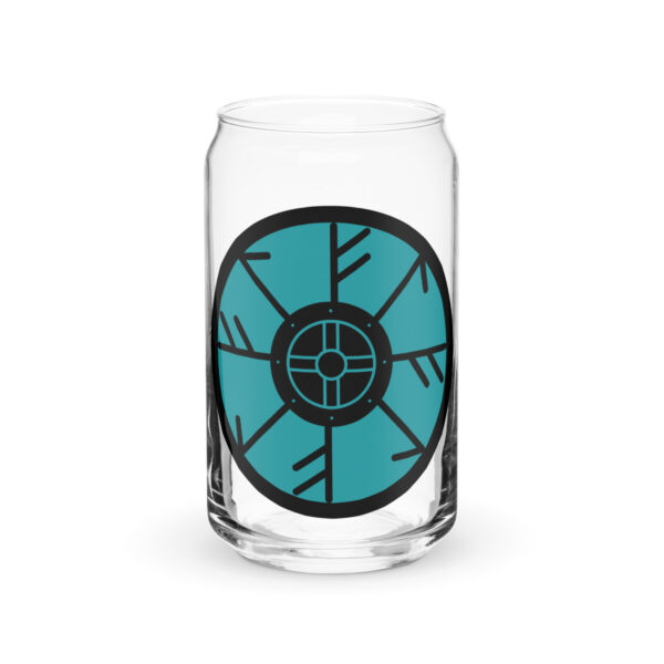 Fierce Like Freyja Shield Can-shaped glass